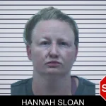 Hannah Sloan mugshot – Jackson County , Georgia Hannah Sloan mugshot