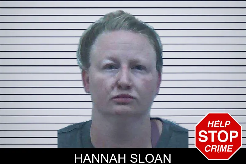 Hannah Sloan mugshot – Jackson County , Georgia Hannah Sloan mugshot