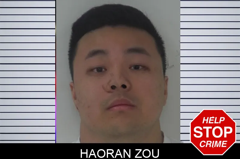 Haoran Zou mugshot