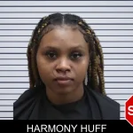 Harmony Huff mugshot