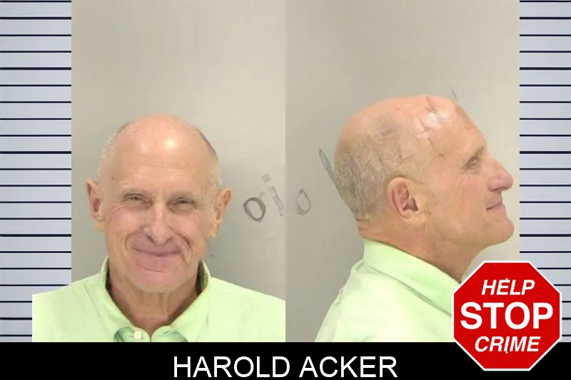Harold Acker mugshot