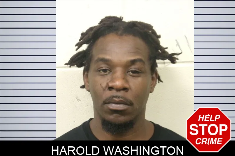 Harold Washington mugshot