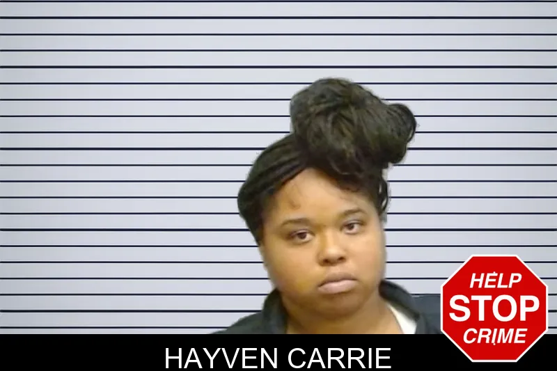Hayven Carrie mugshot