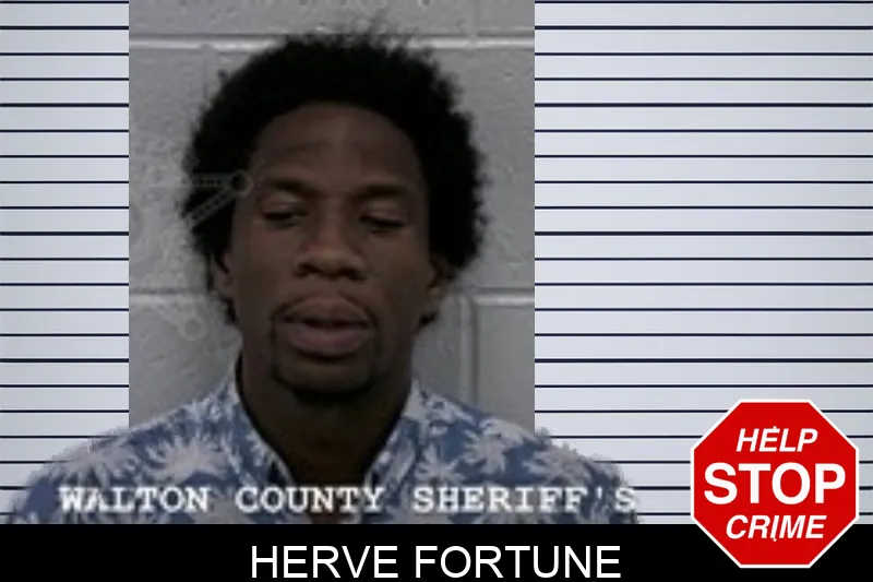 Herve Fortune mugshot – Walton County , Georgia Herve Fortune mugshot