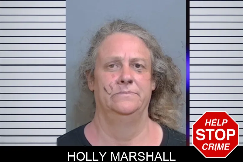 Holly Marshall mugshot