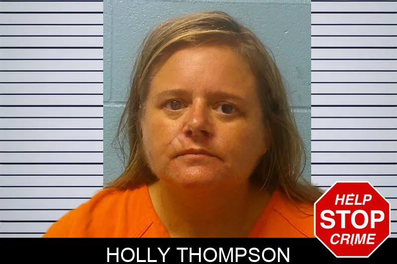 Holly Thompson mugshot