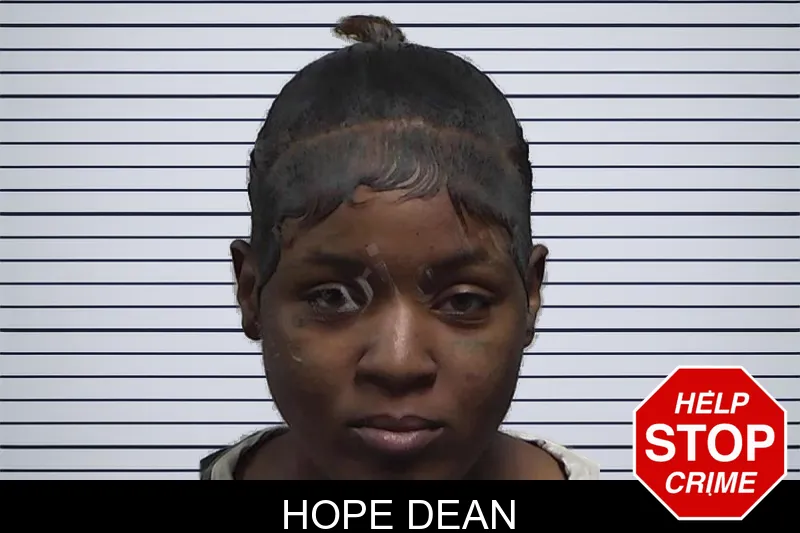 Hope Dean mugshot