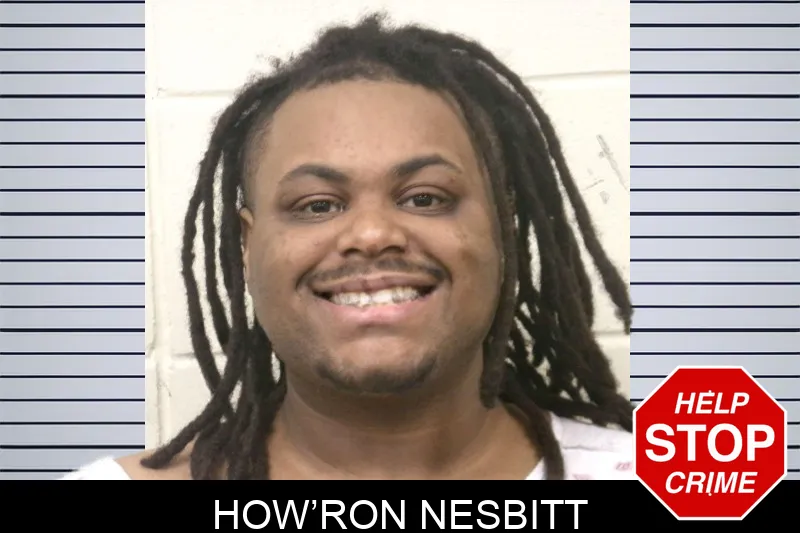 How’Ron Nesbitt mugshot