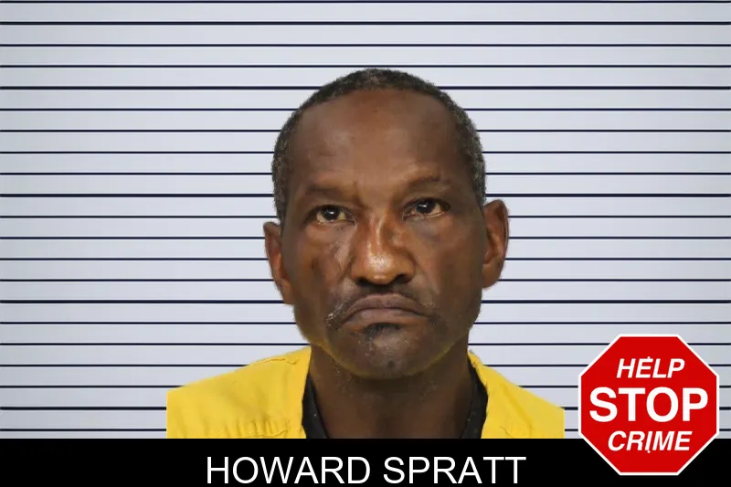 Howard Spratt mugshot