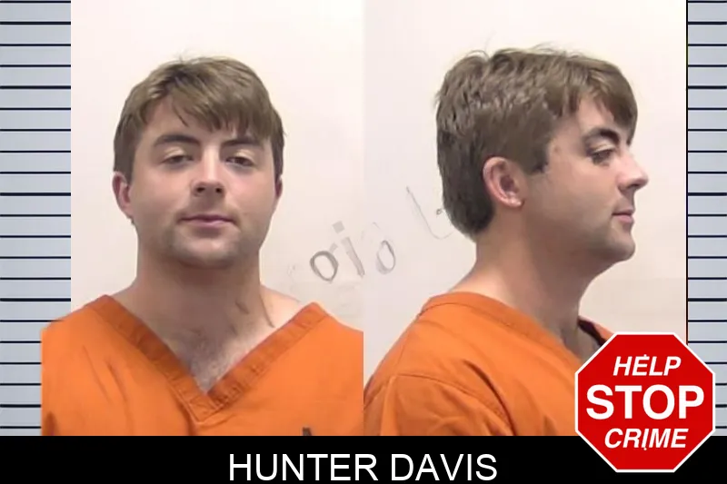 Hunter Davis mugshot