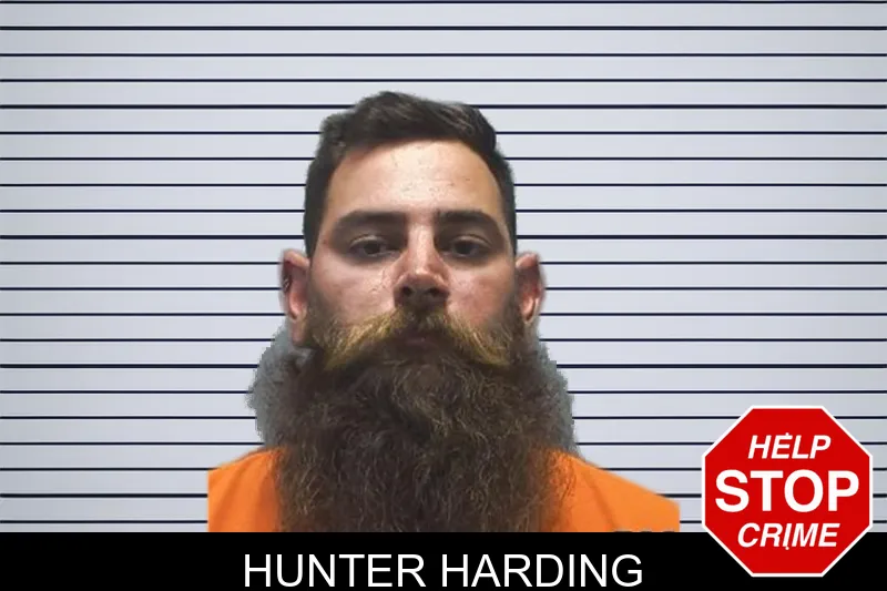 Hunter Harding mugshot