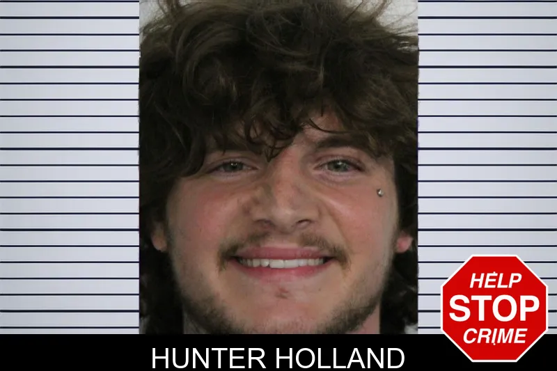 Hunter Holland mugshot