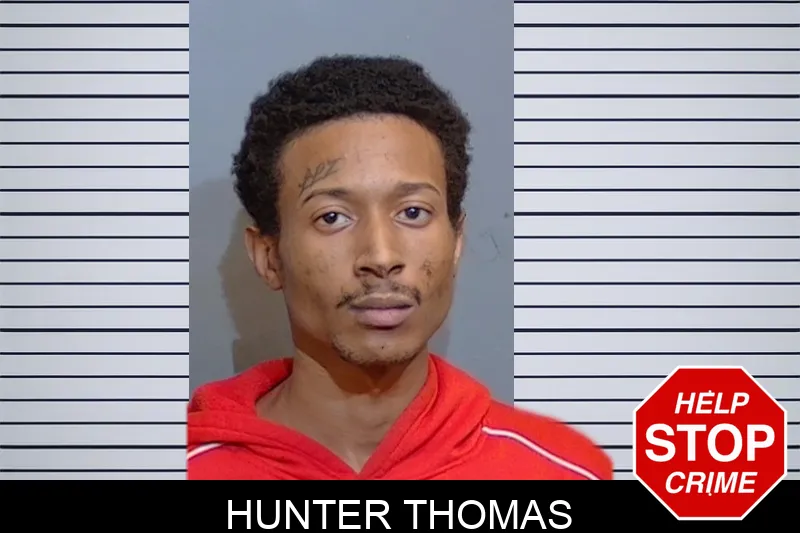 Hunter Thomas mugshot