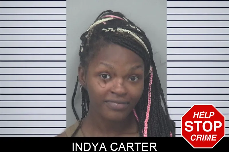 Indya Carter mugshot