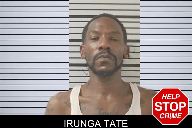 Irunga Tate mugshot – Toombs County , Georgia Irunga Tate mugshot