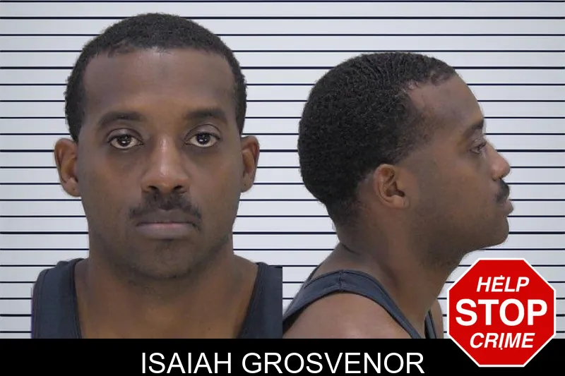 Isaiah Grosvenor mugshot