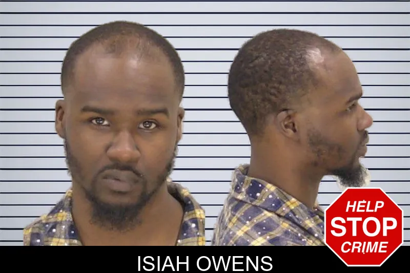 Isiah Owens mugshot