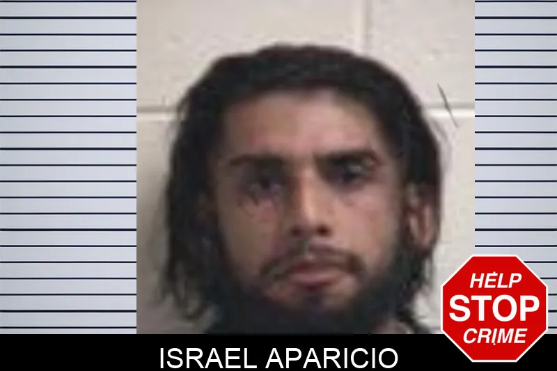 Israel Aparicio mugshot