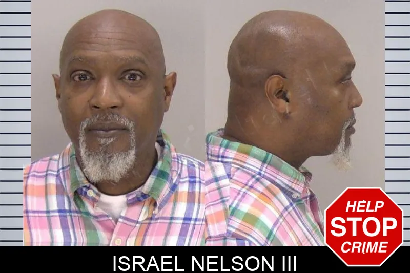 Israel Nelson III mugshot