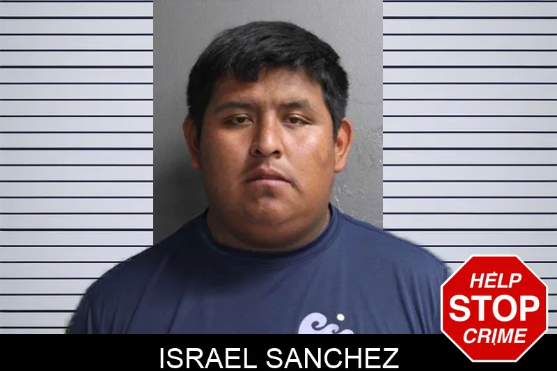 Israel Sanchez mugshot