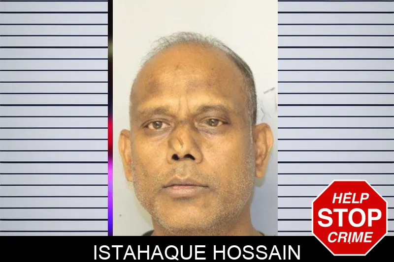 Istahaque Hossain mugshot