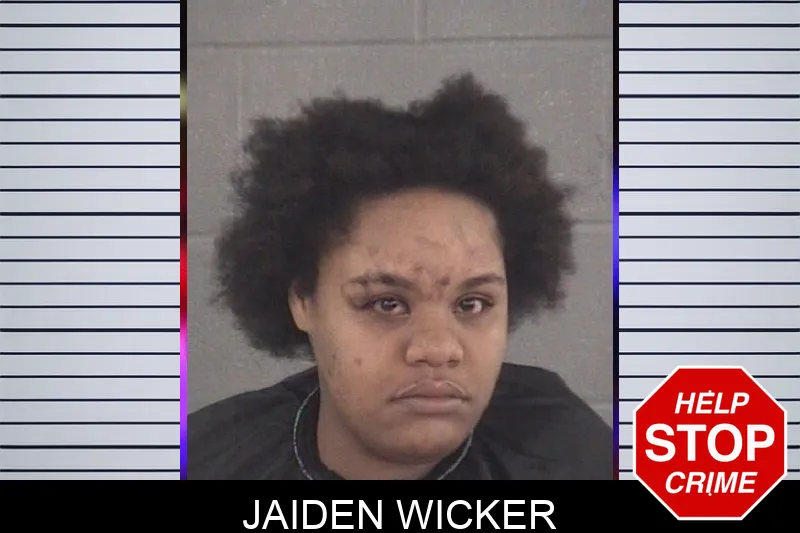 Jaiden Wicker mugshot