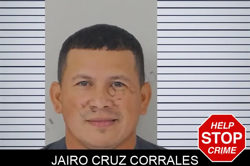 Jairo Cruz Corrales mugshot – Lowndes County , Georgia Jairo Cruz Corrales mugshot