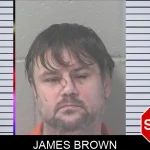 James Brown mugshot
