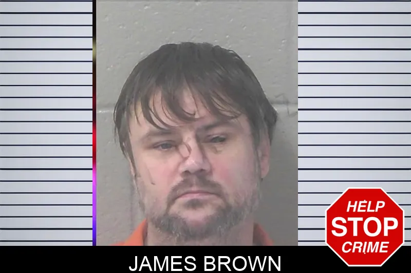 James Brown mugshot