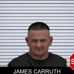 James Carruth mugshot