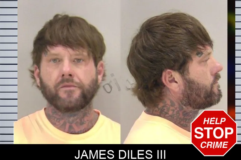 James Diles III mugshot