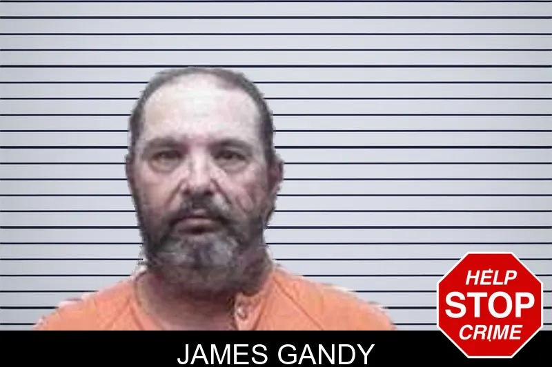 James Gandy mugshot