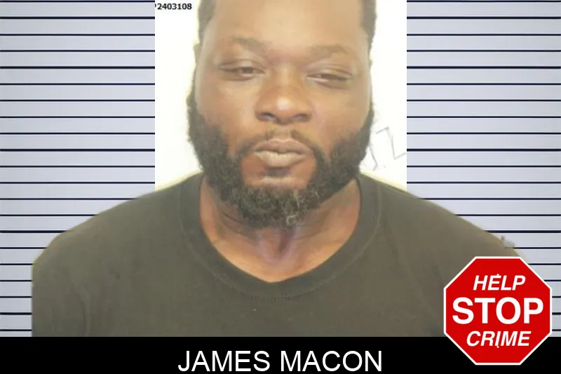James Macon mugshot