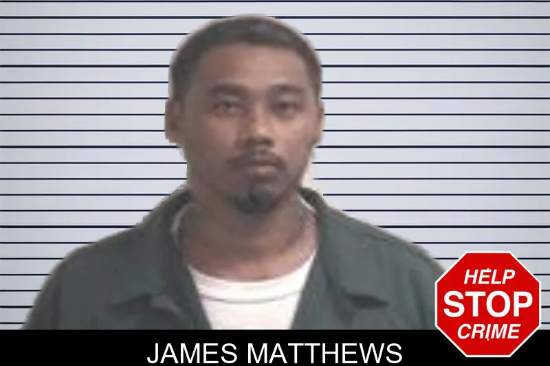 James Matthews mugshot