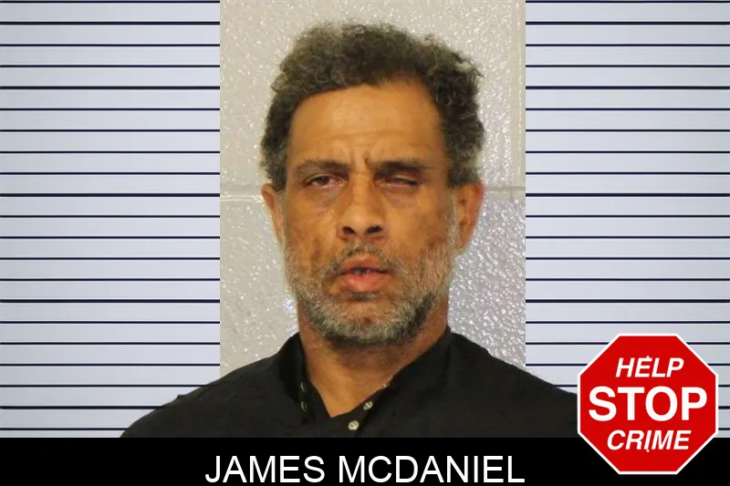 James McDaniel mugshot