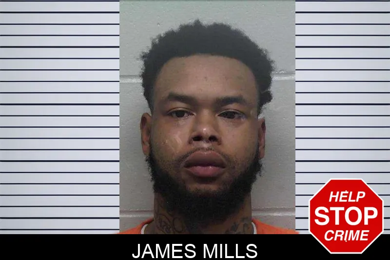 James Mills mugshot