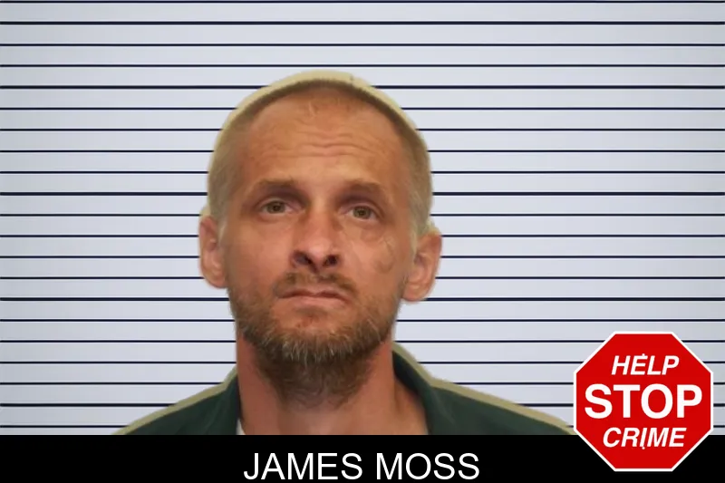 James Moss mugshot