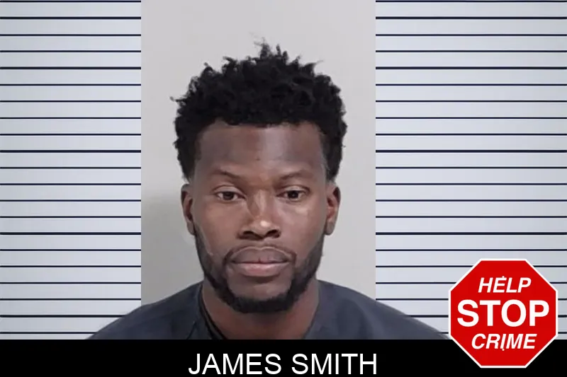 James Smith mugshot