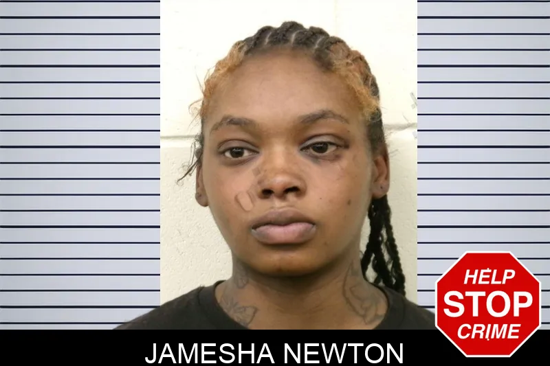 Jamesha Newton mugshot