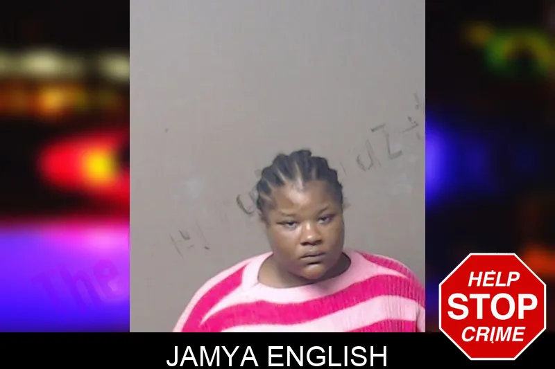 Jamya English mugshot