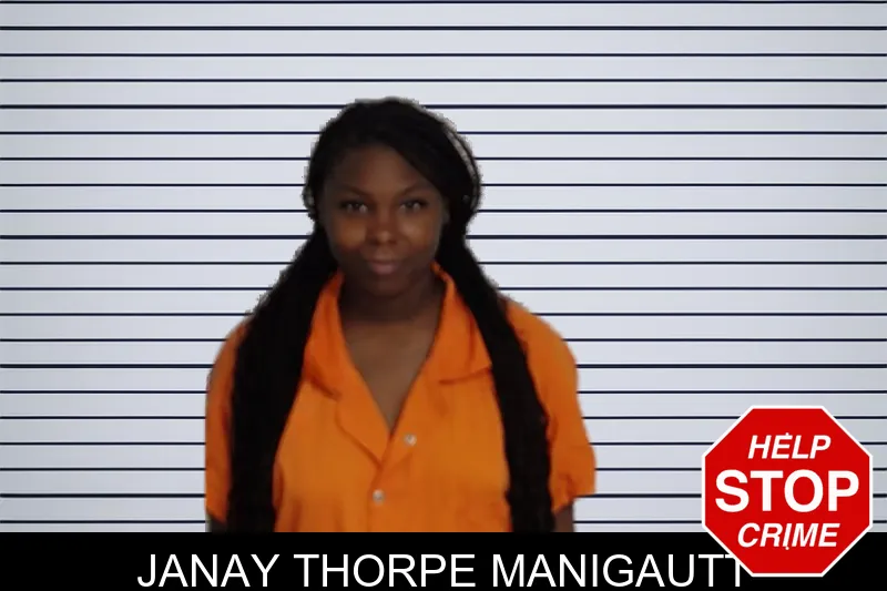 Janay Thorpe Manigautt mugshot