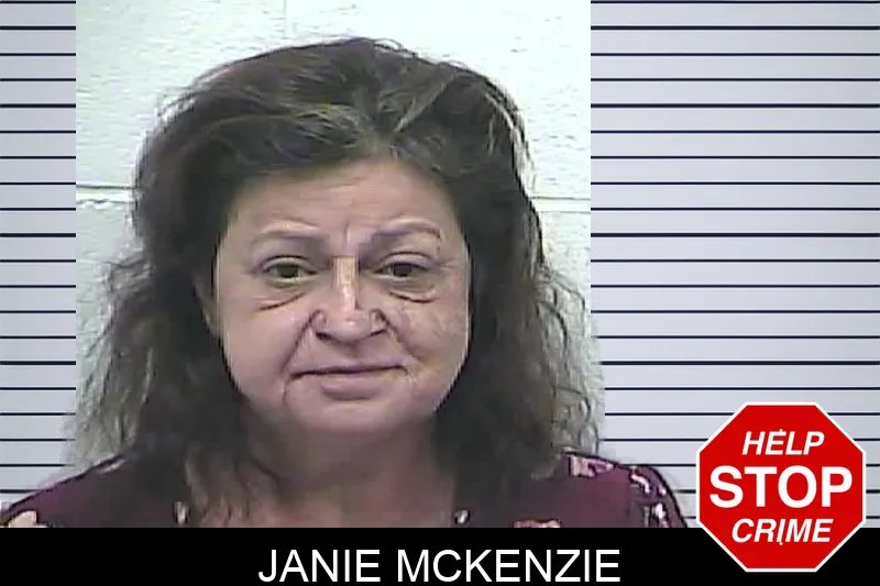 Janie McKenzie mugshot
