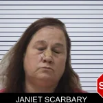 Janiet Scarbary mugshot