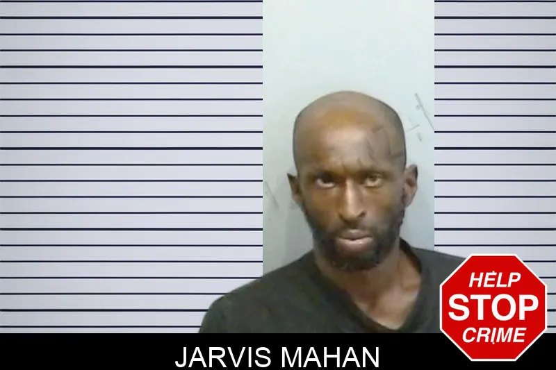Jarvis Mahan mugshot
