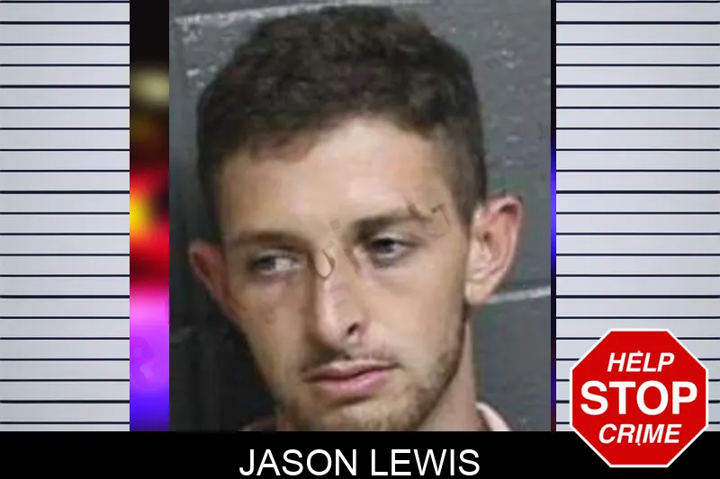 Jason Lewis mugshot