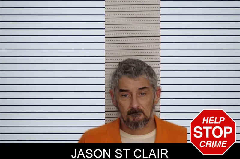 Jason St Clair mugshot