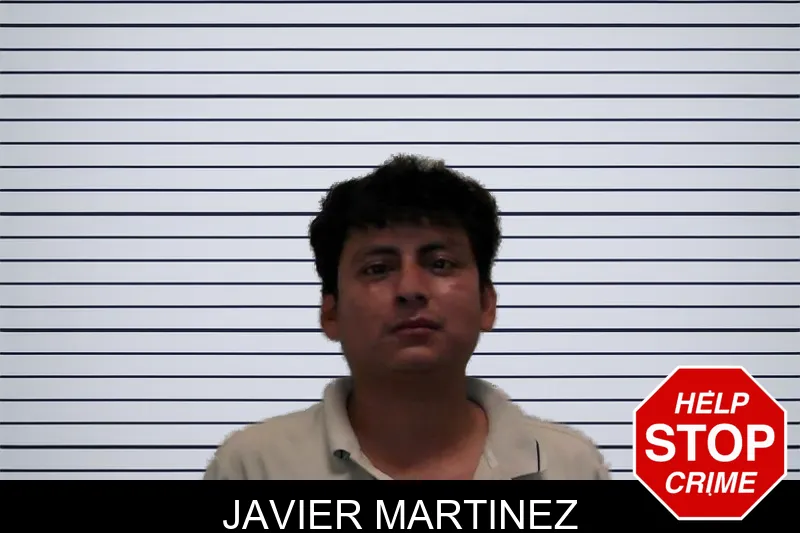 Javier Martinez mugshot
