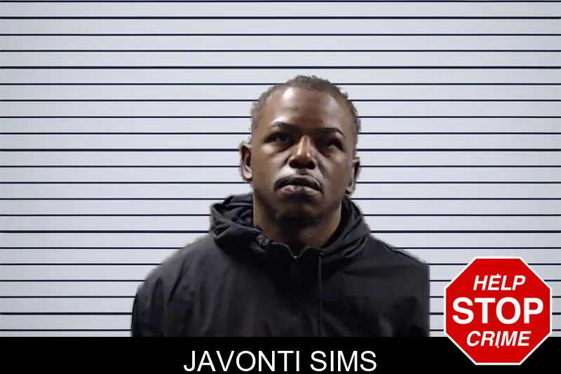 Javonti Sims mugshot