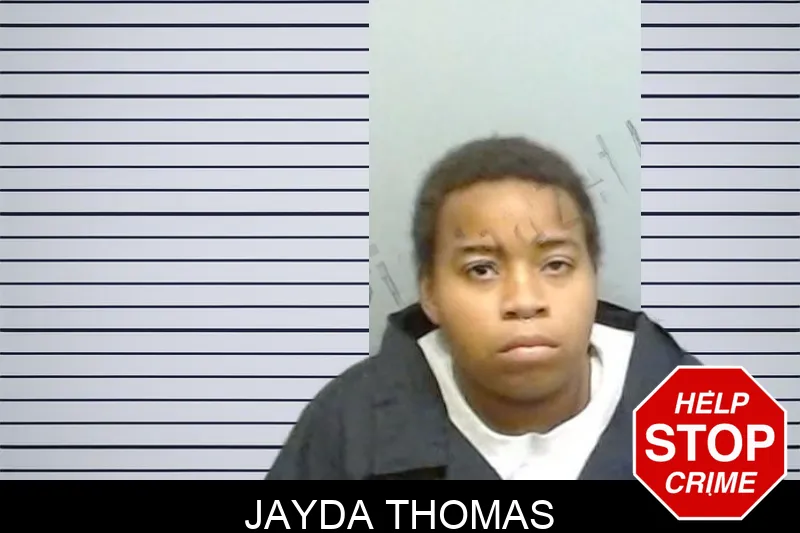 Jayda Thomas mugshot
