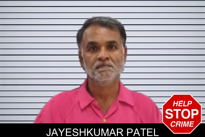 Jayeshkumar Patel mugshot – Lee County , Georgia Jayeshkumar Patel mugshot